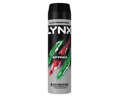 Lynx Africa AP Spray 6 x 200ml