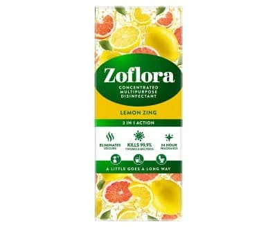 Zoflora Disinfectant - Lemon Zing 500ml