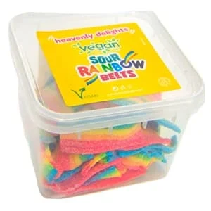 HD Sour Rainbow Belts Tub 140g