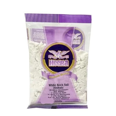 Heera White Rock Salt Powder (Sindhalu) 10 x 400g