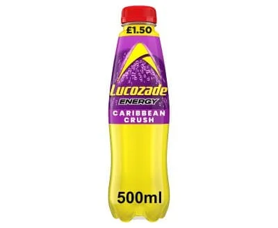 Lucozade Energy Carib Crush Btls 12 x 500ml