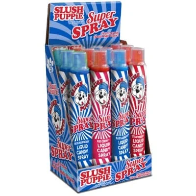 Slush Puppie Liquid Candy Sprays 12 x 60ml