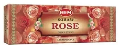 Hem Dhoop Sticks - Rose 12 x 20g