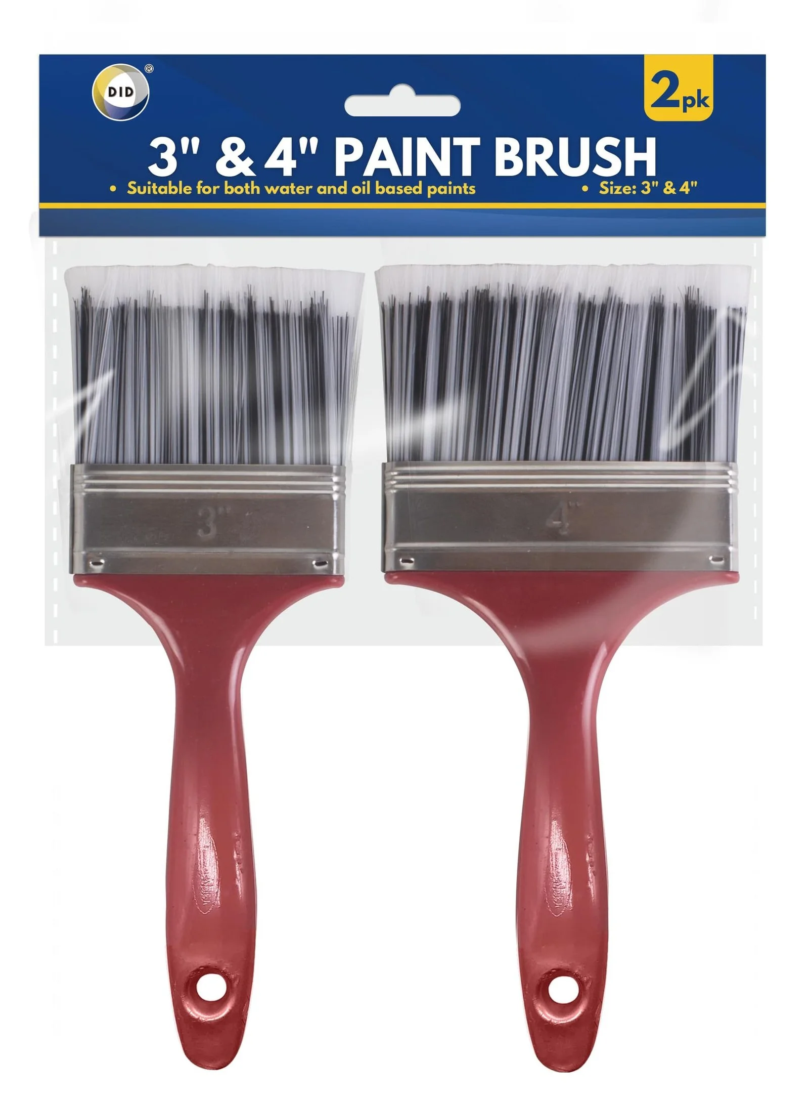Dina Paint Brush Set (3 & 4 Size) 2pc 2s