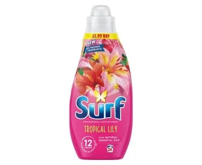 Surf 24W Liq Tropical Lily 4 x 648ml
