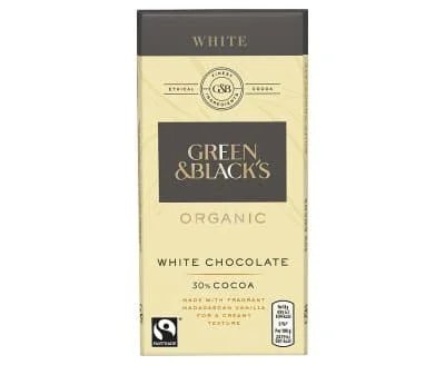 Green & Black's Organic White Chocolate 15 x 90g