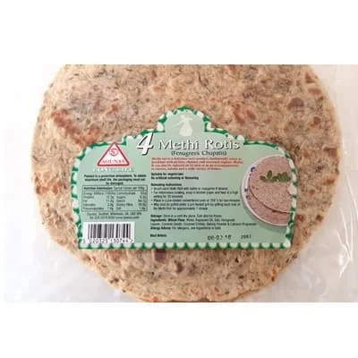 Sounas Methi Rotis 4s