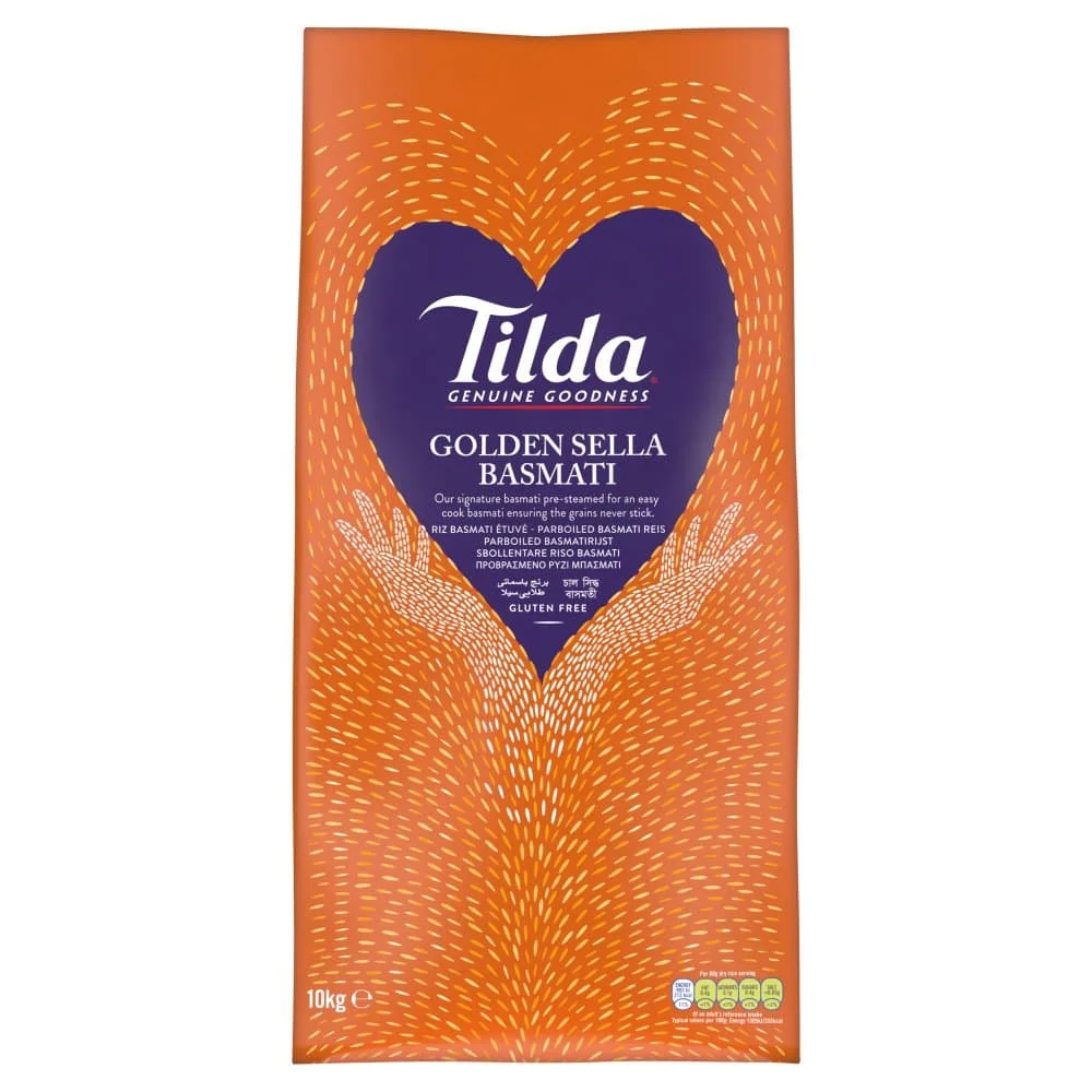 Tilda Golden Sella Basmati Rice 10kg