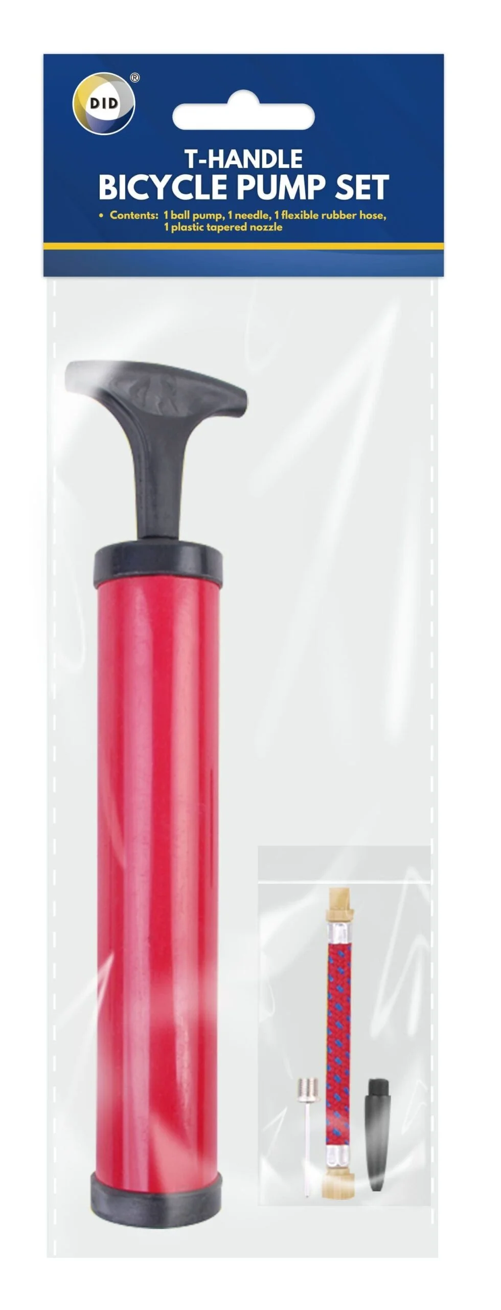 Dina T-Handle Bicycle Pump Set 1s