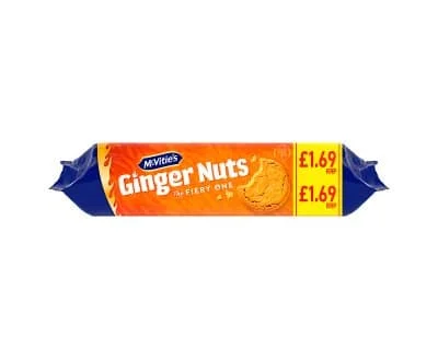 McVities Ginger Nuts 12 x 250g