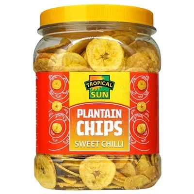 Tropical Sun Plantain Chips - Ripe Chilli 6 x 450g