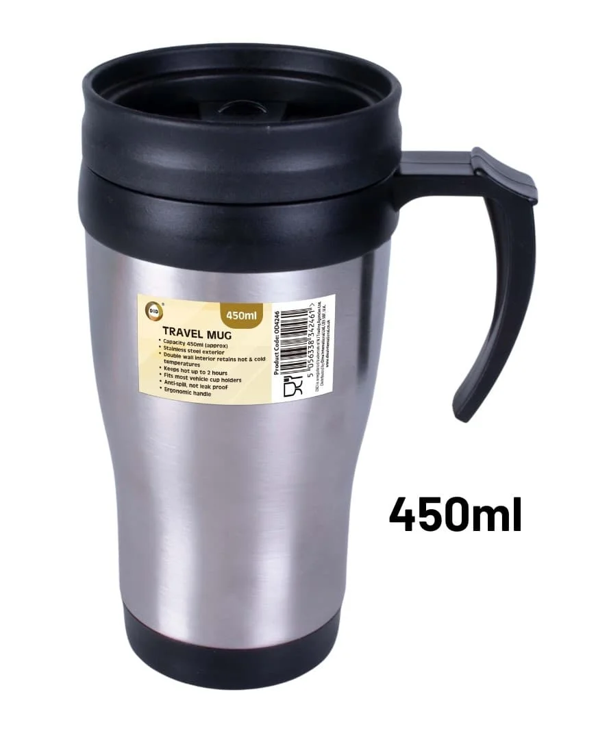 DID 450ml Stainless Steel Travel Mug