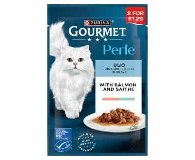 Gourmet Cat Single Salmon 2for1.29 26 x 85g