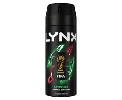 Lynx Africa Body Spray 6 x 150ml