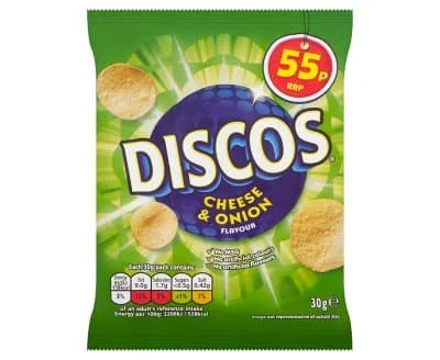 Discos Cheese & OnionP 30 x 30g