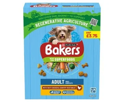 Bakers Adult Chicken & Veg 5 x 1kg