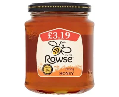 Rowse Clear Honey Jar 6 x 340g
