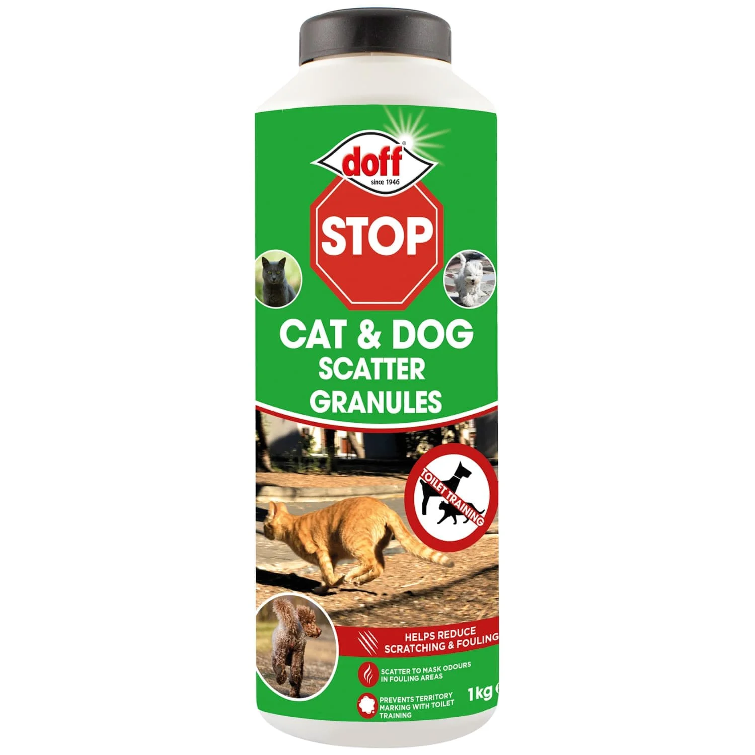 Doff Stop Cat & Dog Scatter Granules 12 x 700g