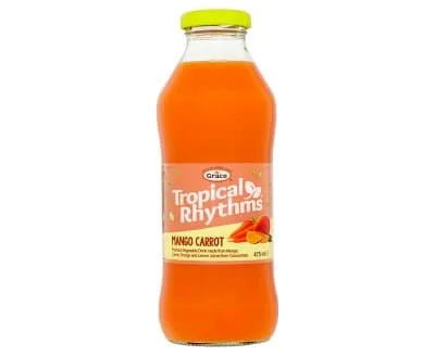 Tropical Rhythms Mango Carrot 12 x 475ml