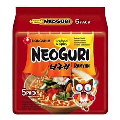 Nongshim Neoguri Hot Ramyun Noodles 5s 560g