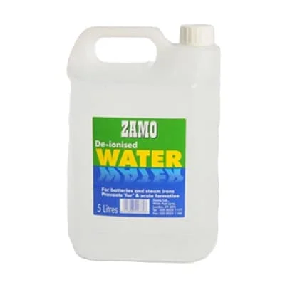 Zamo De Ionised Water 3 x 5ltr