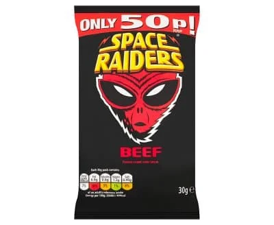 Space Raiders Beefp 36 x 30g