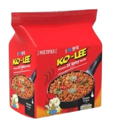Ko-Lee Korean Noodles - X2 Spicy 6 x 4x70g
