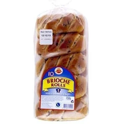 CZ Brioche Rolls Chocolate 350g