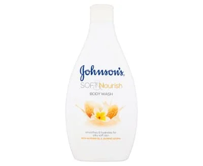 Johnsons Soft Nourish Body Wash 6 x 400ml