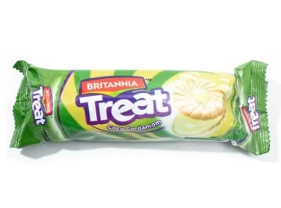 Britannia Treat Cozy Cardamom Sandwich 24 x 100g
