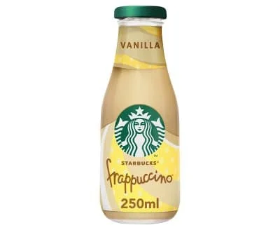 Starbucks Frappuccino Vanilla Glass 8 x 250ml