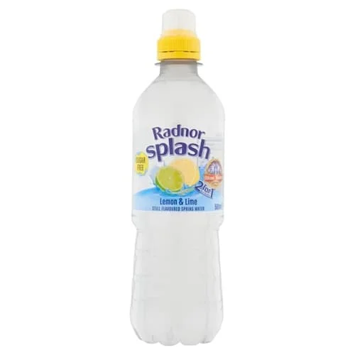 Radnor Splash Still Lemon & Lime S/Fp 12 x 500ml