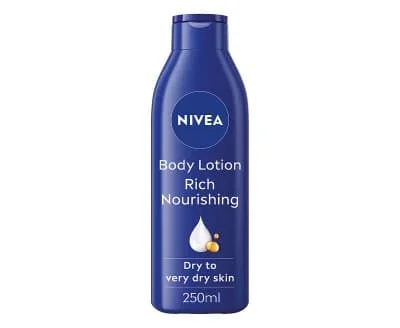 Nivea Body Lotion Rich Nourishing Dry Skin 6 x 250ml