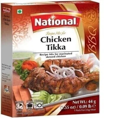 National Chicken Tikka 6 x 44g