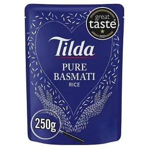 Tilda RTE Pure Basmati Rice 6 x 250g