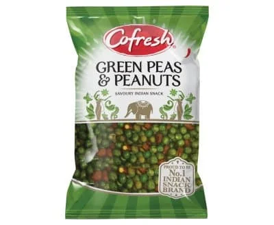 Cofresh Green Peas Spicy With Peanuts 8 x 200g