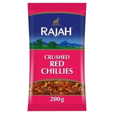 Rajah Crushed Red Chilli 10 x 200g