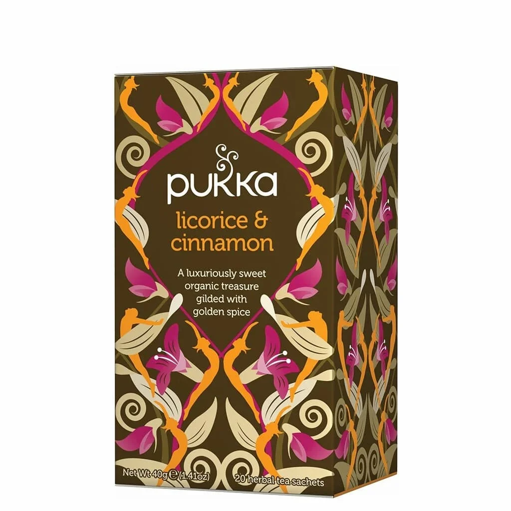 Pukka Licorice & Cinnamon Tea 4 x 20s