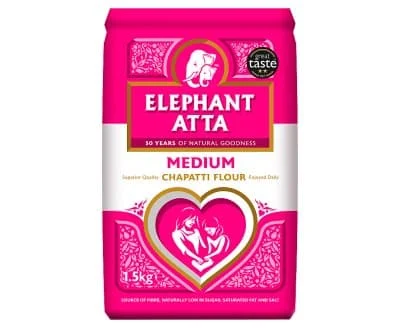 Elephant Atta Medium 8 x 1.5kg