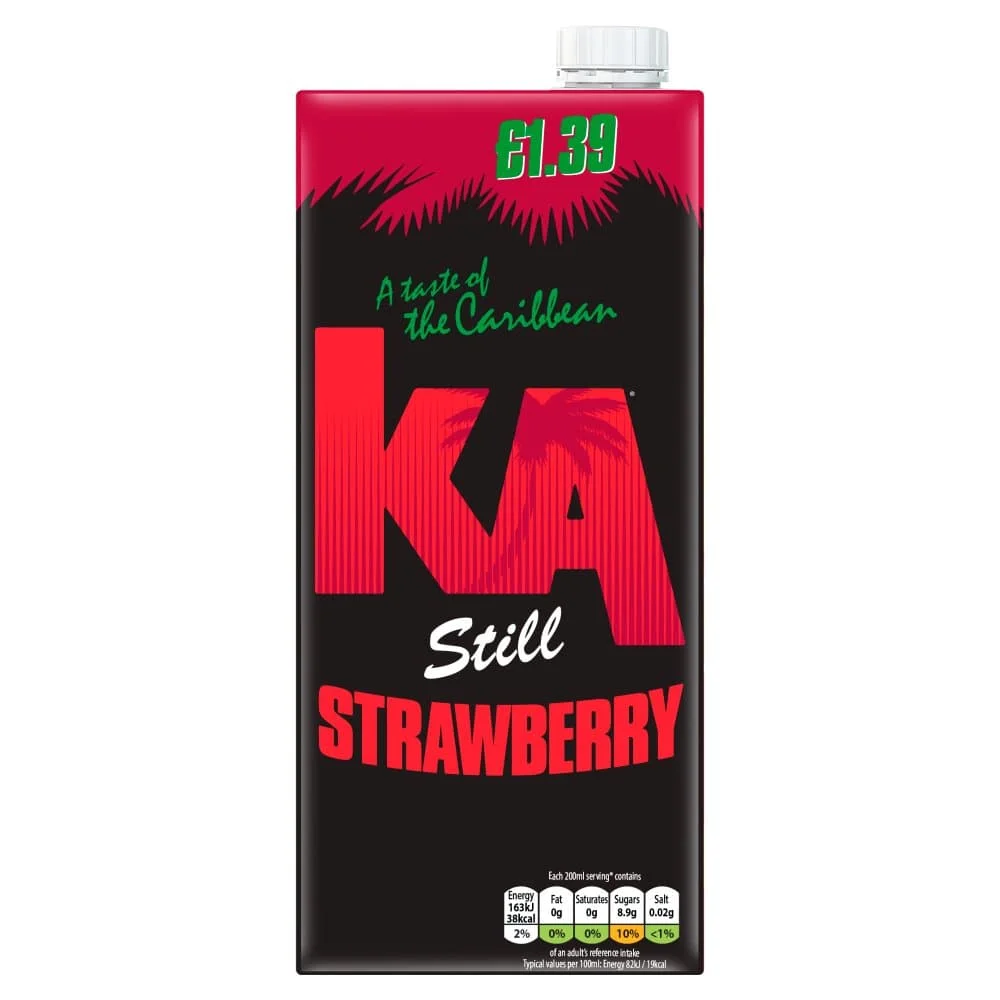 KA Strawberry Still 12 x 1ltr