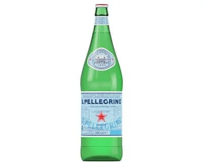 Sanpellegrino Sparkling Water Glass Bottle 24 x 500ml