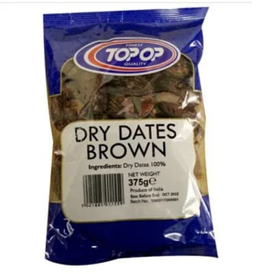 Top Op Dry Dates Brown 10 x 375g