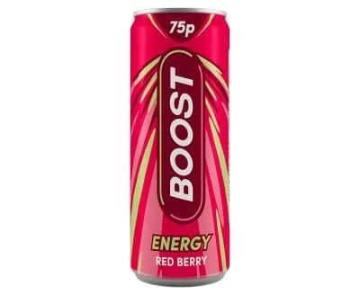 Boost Energyp - Red Berry 24 x 250ml